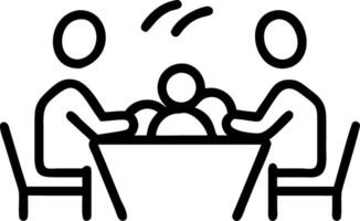 Abstract Family Breakfast Scene with Soft Light Bokeh vector