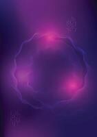 Electronoic Dance Music poster, dynamic wave patterns. Futuristic, Technology abstract background. vector