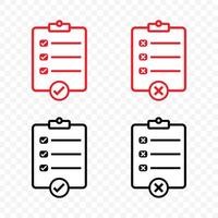 Work checklist on clipboard, to do list, multitasking, productivity and time management, memo pad, business tasks, achievements goals concept illustration vector