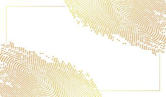 orange abstract dots background design. vector
