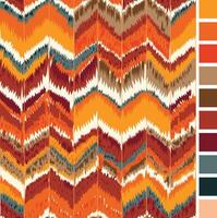 Colourful native ethnic pattern. Abstract geometric textured background in tribal,folk embroidery, Aztec chevron art and Mexican style.fabric carpet ornament native textile illustration design vector