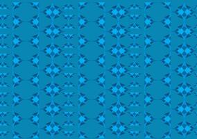 Charming Blue Color Theme with Patterns vector