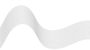 Elegant Wavy Line Pattern vector