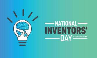 Honoring inventors worldwide, Inventors' Day celebrates ingenuity and perseverance in crafting innovations that impact society. vector