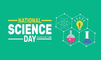 National Science Day is celebrated to honor the discovery of the Raman Effect by CV Raman and to highlight the importance of science in daily life. It encourages young minds to embrace innovation. vector