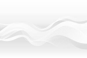 Abstract Background with White Wavy Dynamic Lines. Business white flowing waves and lines backdrop concept for presentations, banner, ads, magazine, cover, luxury designs. vector