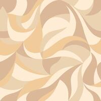 Curly waves tracery, colored curved lines, stylized abstract petals pattern. Seamless background. Texture wallpapers for printing vector