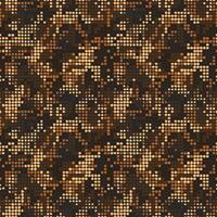 Golden glitter camo, halftone background with orange shining dots. Gold gradient digital camouflage point pattern. Luxury design banner, seamless texture vector