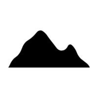 Mountain icon . Mountain sign. Graph symbol for travel and tourism web site and apps design, logo, app, UI vector