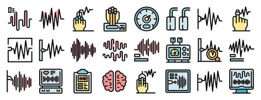 Biofeedback therapy measuring and controlling body functions for relaxation and stress reduction vector