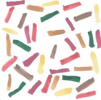 a colorful watercolor painting of a bunch of different colored paint vector
