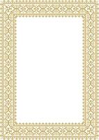 Rich Gold Frame and Border Motif. vector