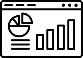 Dashboard Illustration Icon vector