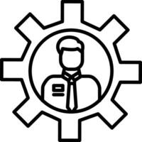 Profile Setup Illustration Icon vector