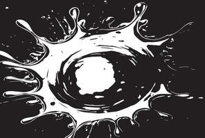 Dripping with Dynamics. A Paint Splash like No Other vector