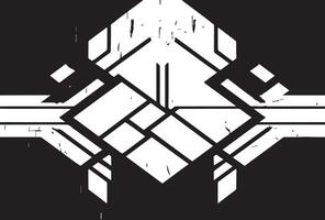 A new styled wallpaper design with a combination of retro and futuristic looks. vector