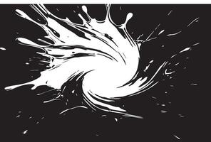 The Art of Splatter. A Unique and Creative Expression vector