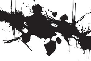Paint splash on neat background. Splash of grunge texture. vector