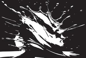 Chaos in Motion. A Colorful Display of Paint vector