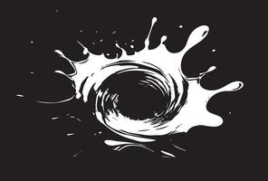 Unleashing a World of a paint Splash Extravaganza vector
