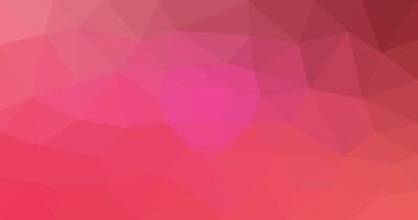 Illustration of red abstract polygonal modern multicolor background vector