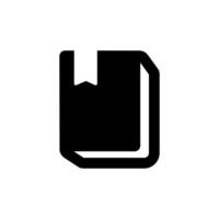 book icon illustration isolated on white background vector