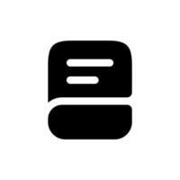 a black and white icon of a computer vector