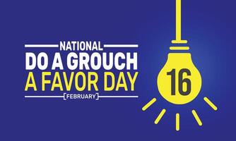 Groundhog Day is a fun tradition where a groundhog predicts the weather for the coming weeks based on whether or not it sees its shadow on February 2. vector