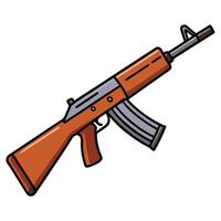 AR-15 Rifle for Stock Image Platforms vector