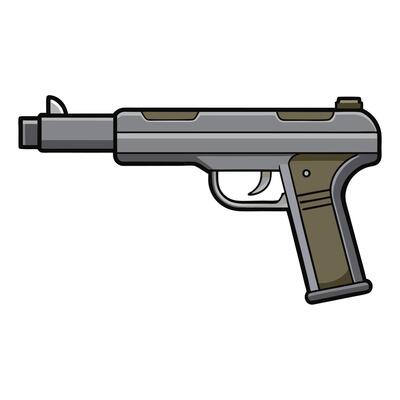 Beretta 1301 Shotgun Art for Stock Photos
