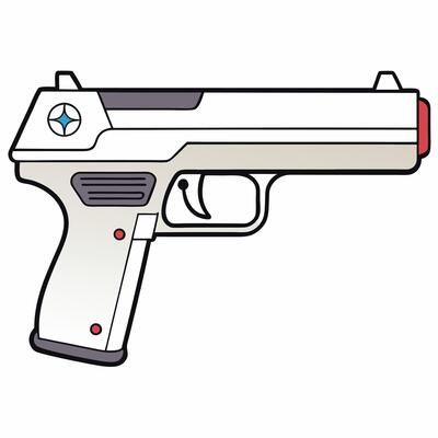 Beretta CX4 Storm Pistol Icon Design