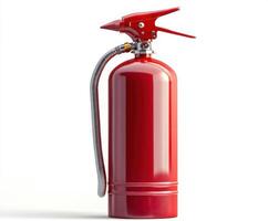 Safety equipment displayed in an indoor setting ready for fire emergencies photo
