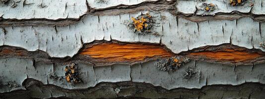 a close up of the bark of a tree photo