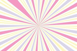 light color creative geometric sunburst circle round line pattern pastel sunburst background perfect for background wallpaper vector