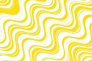 white color creative geometric smooth texture line pattern yellow wave pattern background yellow background perfect for background wallpaper and texture vector
