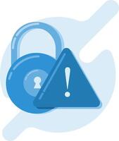 Stock illustration Data protection. Security system on smart phone. part 5 vector