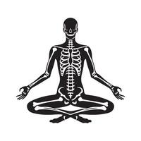 Skeleton Silhouette Vectors Graphics for Digital Animation Use