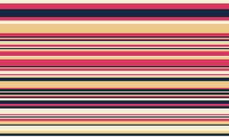 Vibrant horizontal stripes in pink, beige, and navy create a cheerful, retro-style pattern. Perfect for textile design, website backgrounds, or any project needing a bold, geometric aesthetic. vector