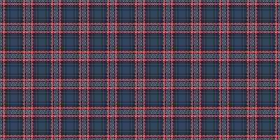 Youth check plaid texture, mother background textile. Volume fabric pattern tartan seamless in dark and cyan colors. vector