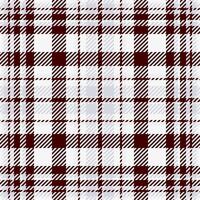 Awesome plaid textile seamless, advertising tartan background check. Graphic pattern texture fabric in white and dark colors. vector