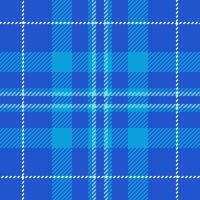 Installing texture pattern textile, handmade seamless tartan . Easter check plaid background fabric in cyan and blue colors. vector