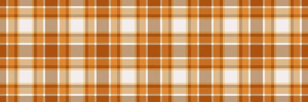 Warm autumnal plaid pattern in soft browns and creamy whites. Perfect for textile design, fallthemed projects, or as a stylish background. Seamless repeat for endless applications. vector