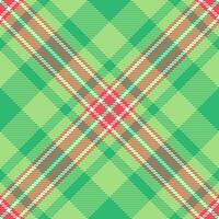 Indian seamless plaid pattern, room background textile tartan. Layer check fabric texture in green and red colors. vector