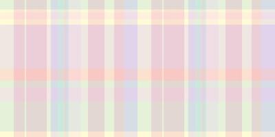 Cloth check fabric plaid, overlayed texture pattern . Mockup textile background tartan seamless in light and white colors. vector