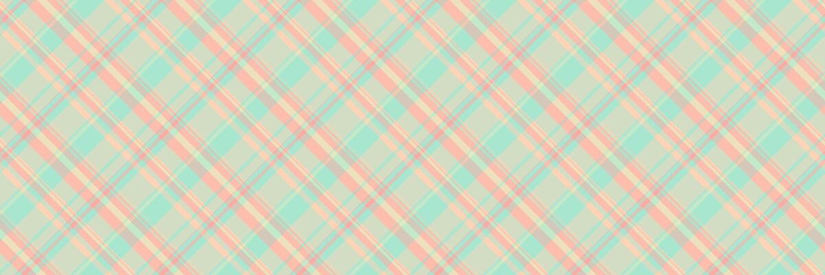 Damask plaid pattern, wear tartan fabric seamless. Canvas textile texture background check in light and red colors.