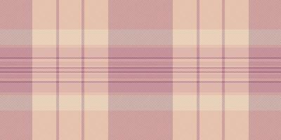 Advertisement fabric check , simplicity background textile pattern. Patterned texture seamless plaid tartan in light and pink colors. vector