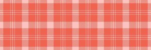 Stylish coral and peach plaid pattern. Perfect for textile design, fashion, website backgrounds, or any project needing a subtle yet vibrant texture. Seamless repeat for easy application. vector