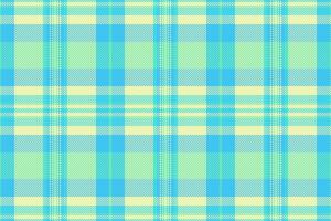 Package plaid pattern tartan, painting textile seamless check. Mature fabric background texture in cyan and light colors. vector