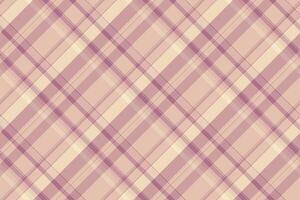 Cozy seamless fabric plaid, masculine check background. Show tartan pattern texture textile in light and pastel colors. vector