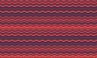 Striking red and dark blue wavy stripes pattern. Perfect for website backgrounds, textiles, or modern design projects. Seamless repeat creates endless possibilities. Vibrant, retro style. vector